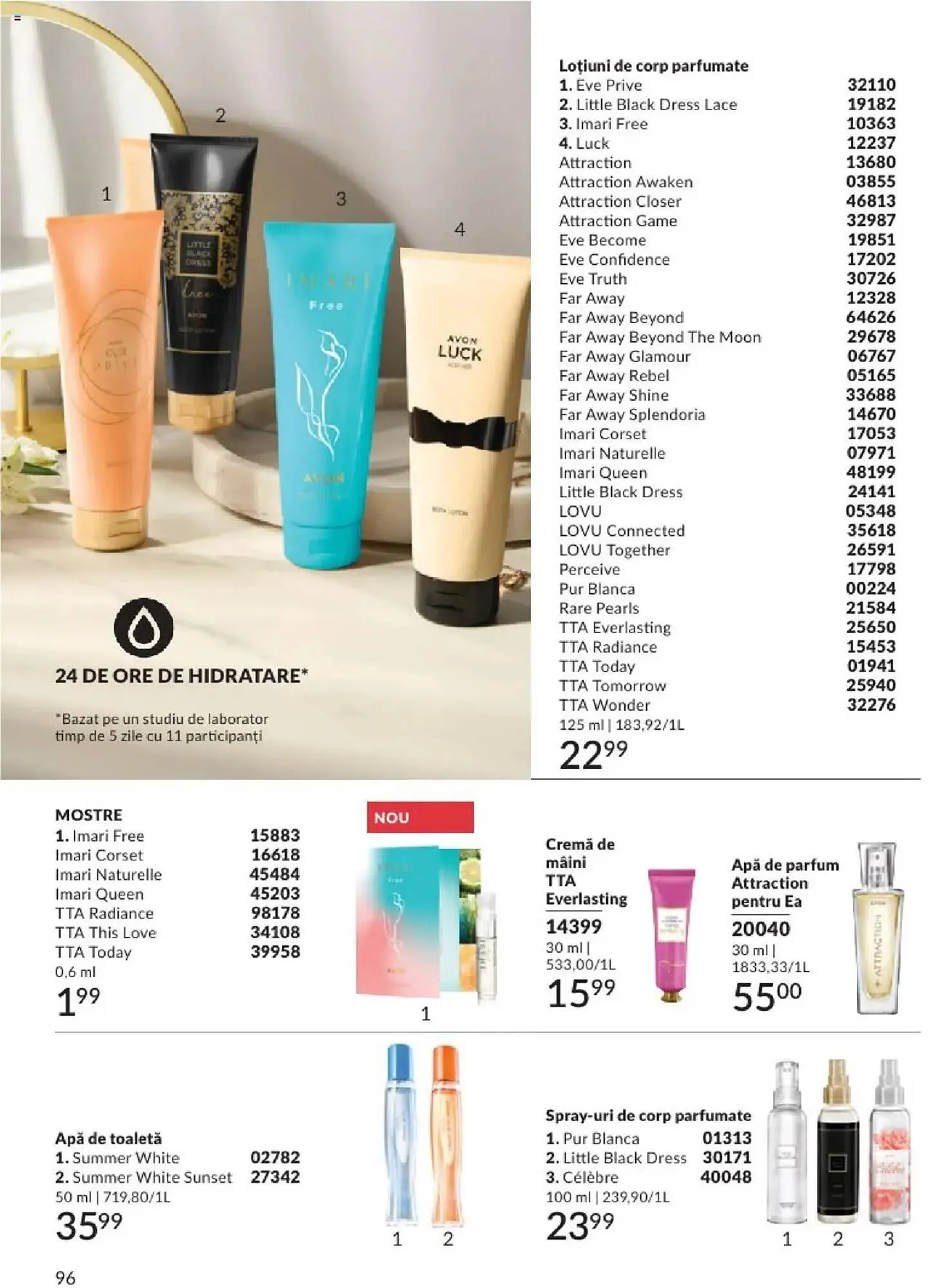 Catalog Catalog Avon de la 1 aprilie până la 30 aprilie 2025 - Revista Pagina 96