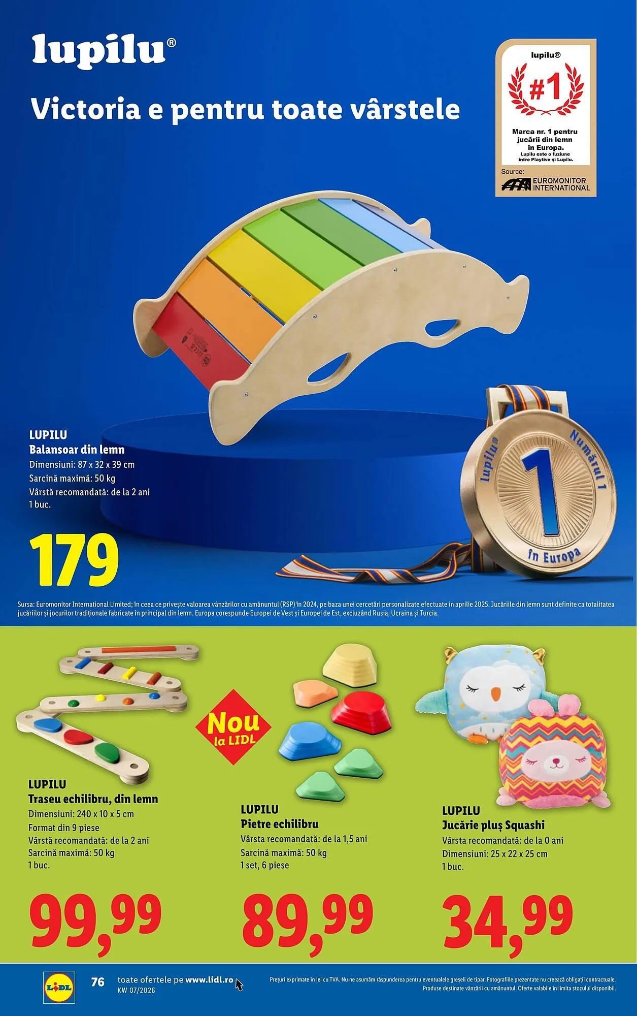 Catalog Catalog Lidl de la 9 februarie până la 15 februarie 2026 - Revista Pagina 76