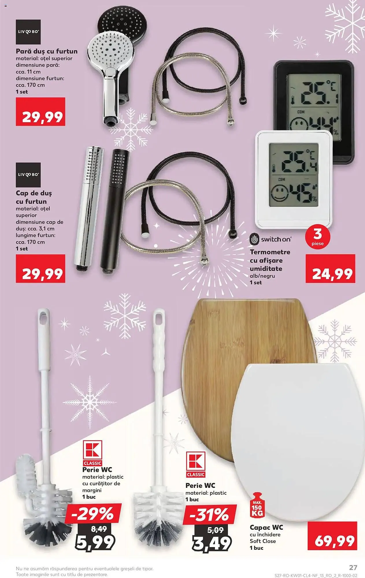 Catalog Catalog Kaufland de la 31 decembrie până la 6 ianuarie 2026 - Revista Pagina 27