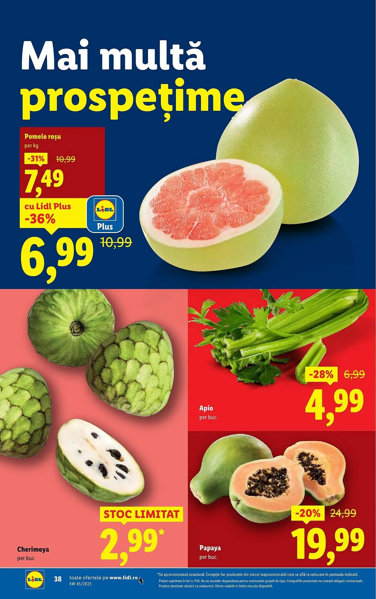 Catalog Catalog Lidl de la 3 noiembrie până la 9 noiembrie 2025 - Revista Pagina 38