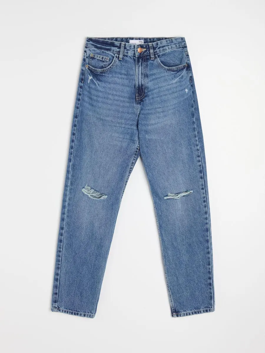 Blugi mom high waist