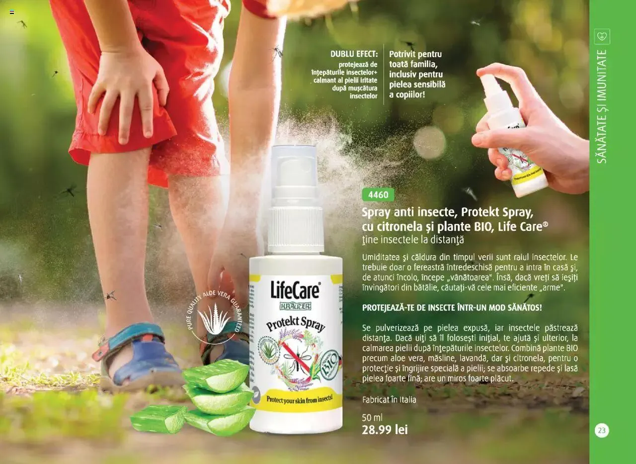 Catalog Catalog Life Care primavara-vara 2023 de la 1 martie până la 31 decembrie 2023 - Revista Pagina 25