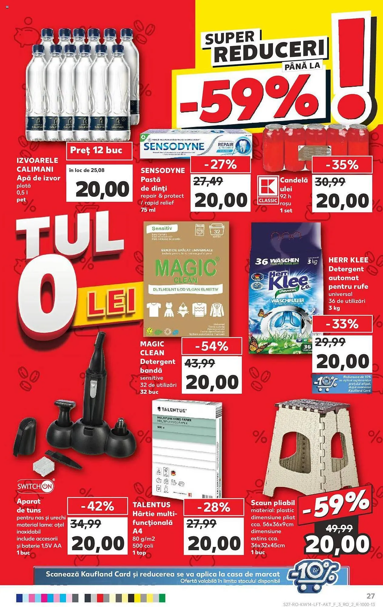 Catalog Kaufland catalog de la 3 aprilie până la 9 aprilie 2024 - Revista Pagina 27