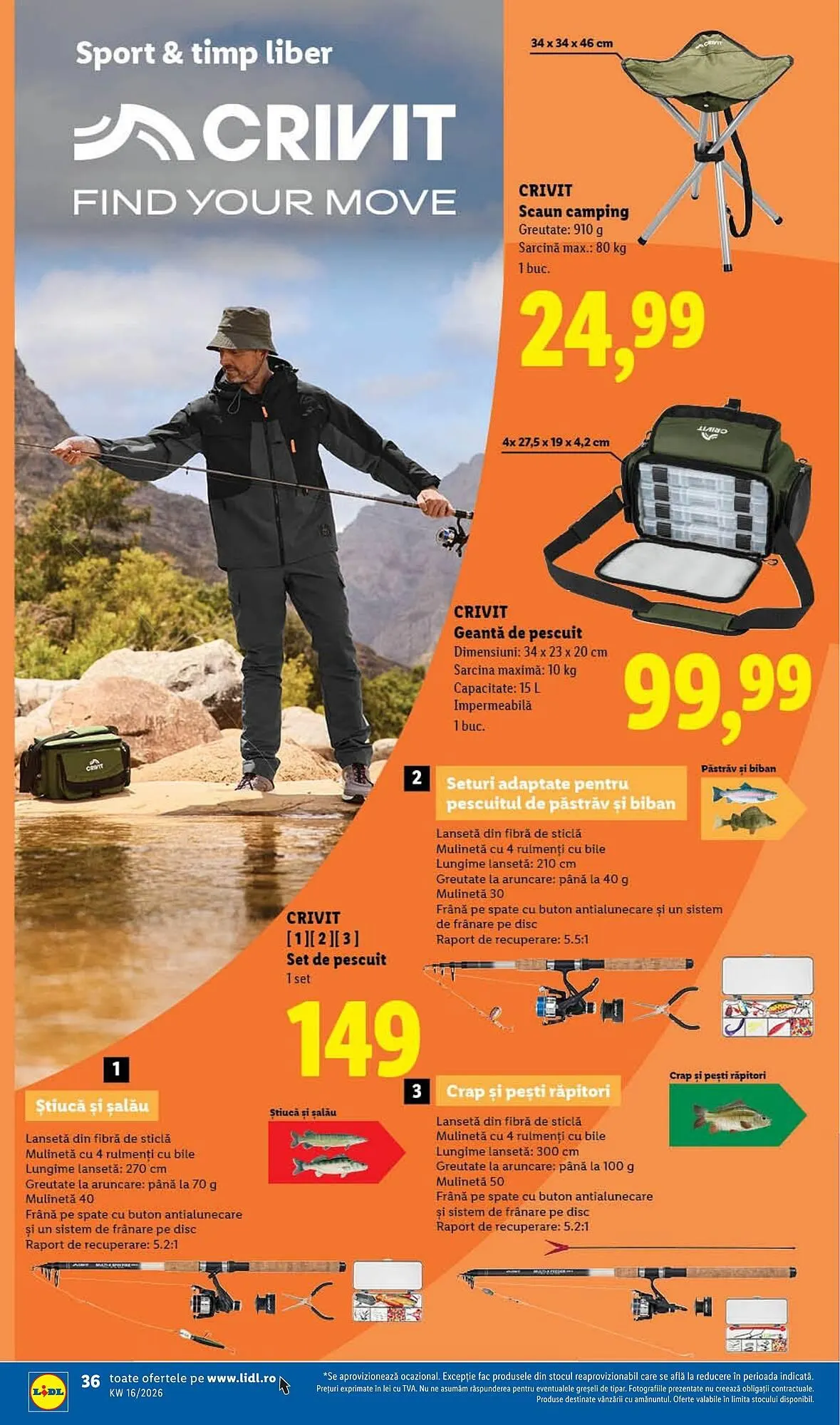 Catalog Catalog Lidl de la 14 aprilie până la 19 aprilie 2026 - Revista Pagina 36