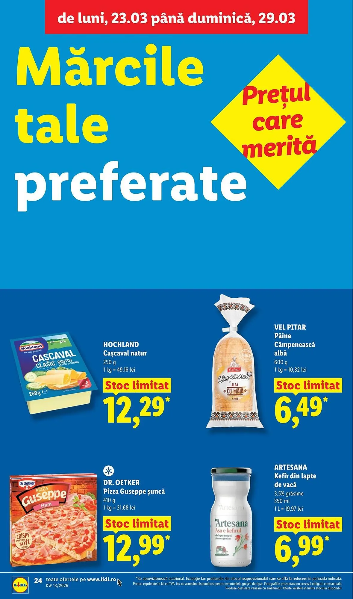 Catalog Catalog Lidl de la 23 martie până la 29 martie 2026 - Revista Pagina 24