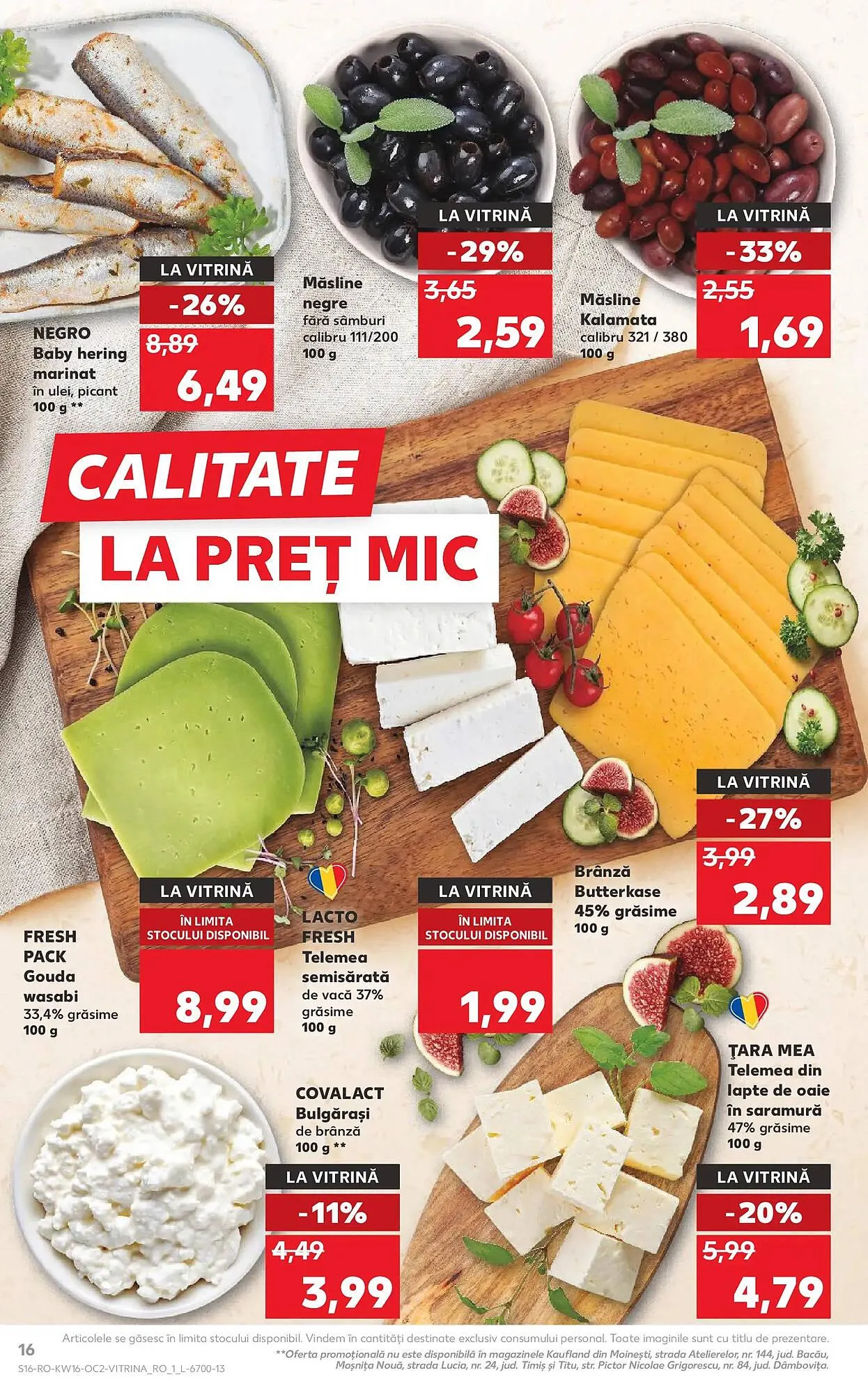Catalog Catalog Kaufland de la 15 aprilie până la 21 aprilie 2026 - Revista Pagina 16