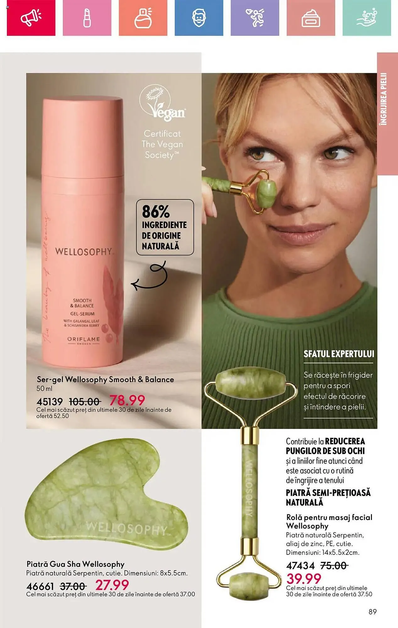 Catalog Catalog Oriflame de la 13 aprilie până la 3 mai 2025 - Revista Pagina 89