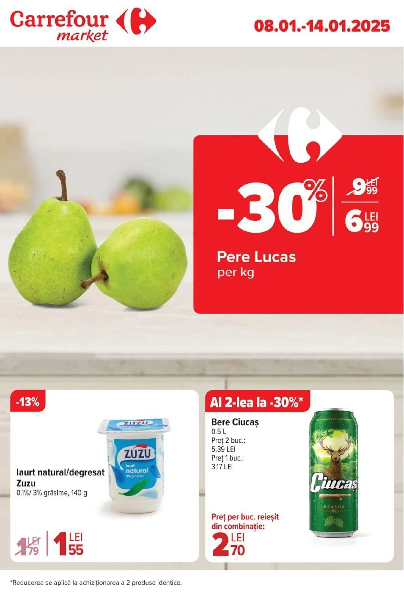 Catalog Catalog Carrefour de la 8 ianuarie până la 14 ianuarie 2025 - Revista Pagina 1