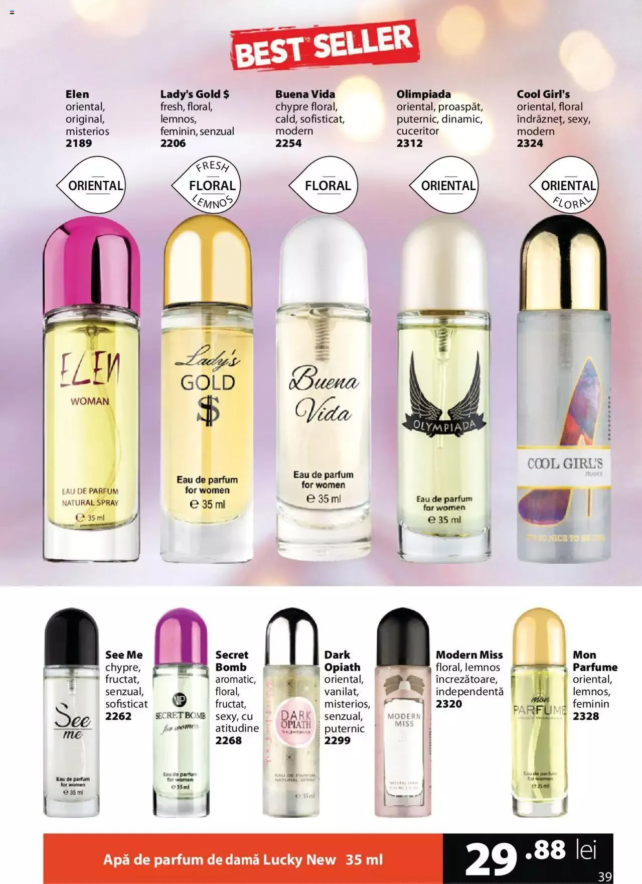 Catalog Catalog Lady’s de la 2 martie până la 31 decembrie 2023 - Revista Pagina 39