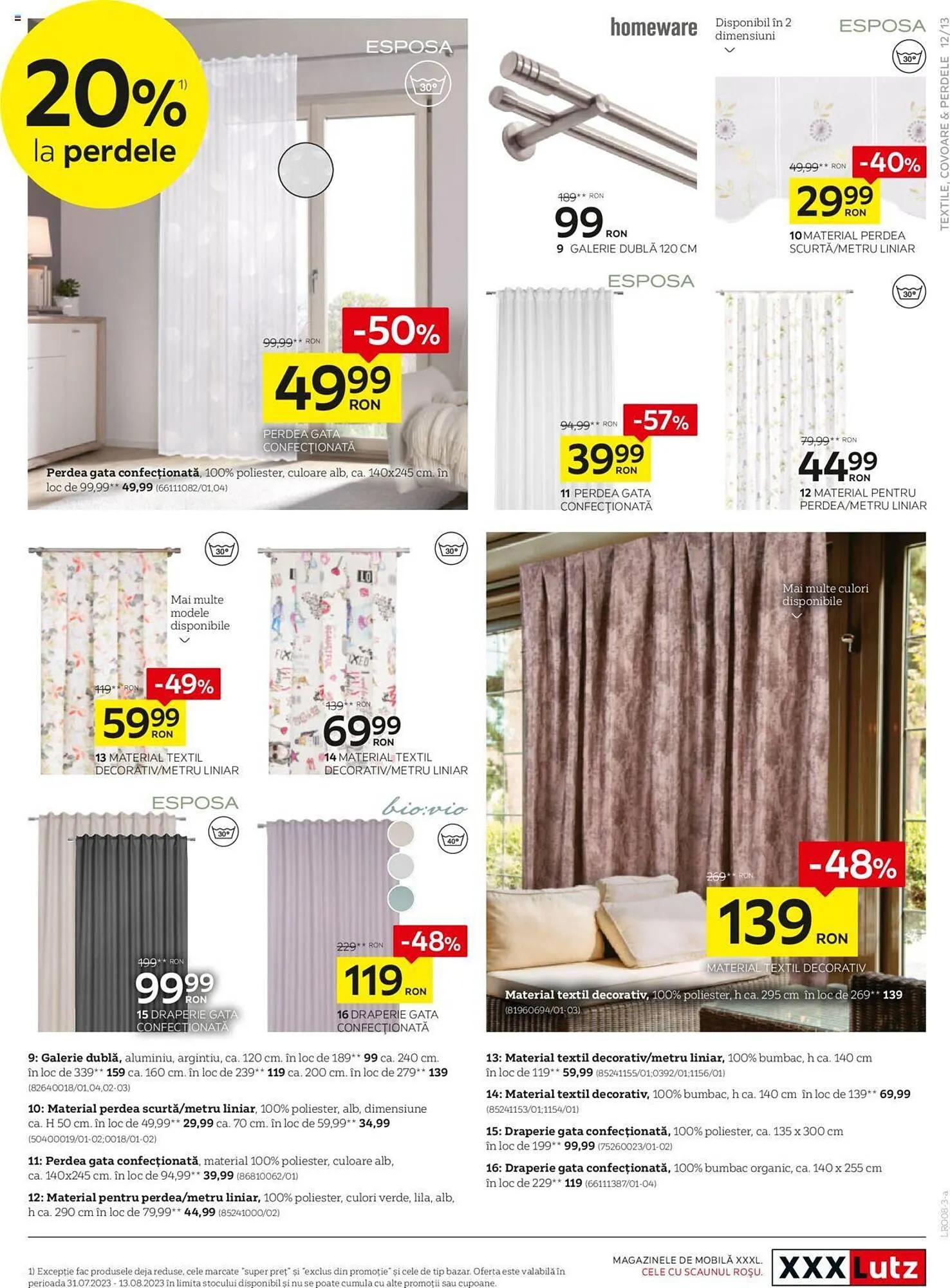 Catalog XXXLutz catalog de la 1 august până la 31 august 2023 - Revista Pagina 13