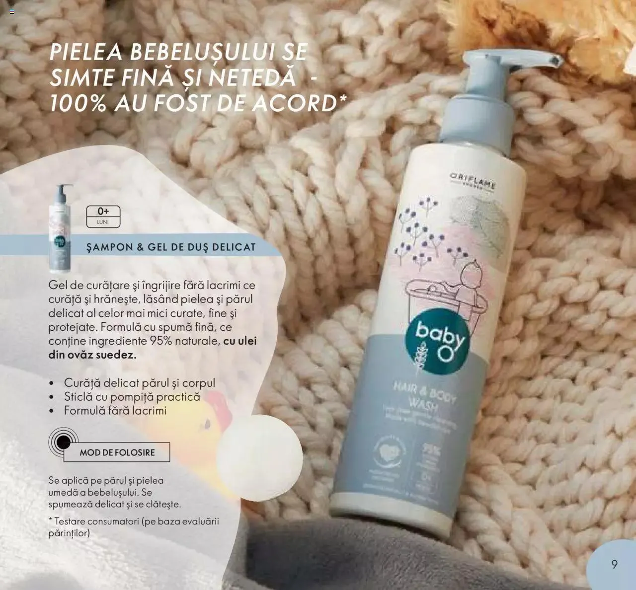 Catalog Oriflame catalog - Ghid Baby O de la 10 martie până la 31 decembrie 2023 - Revista Pagina 9