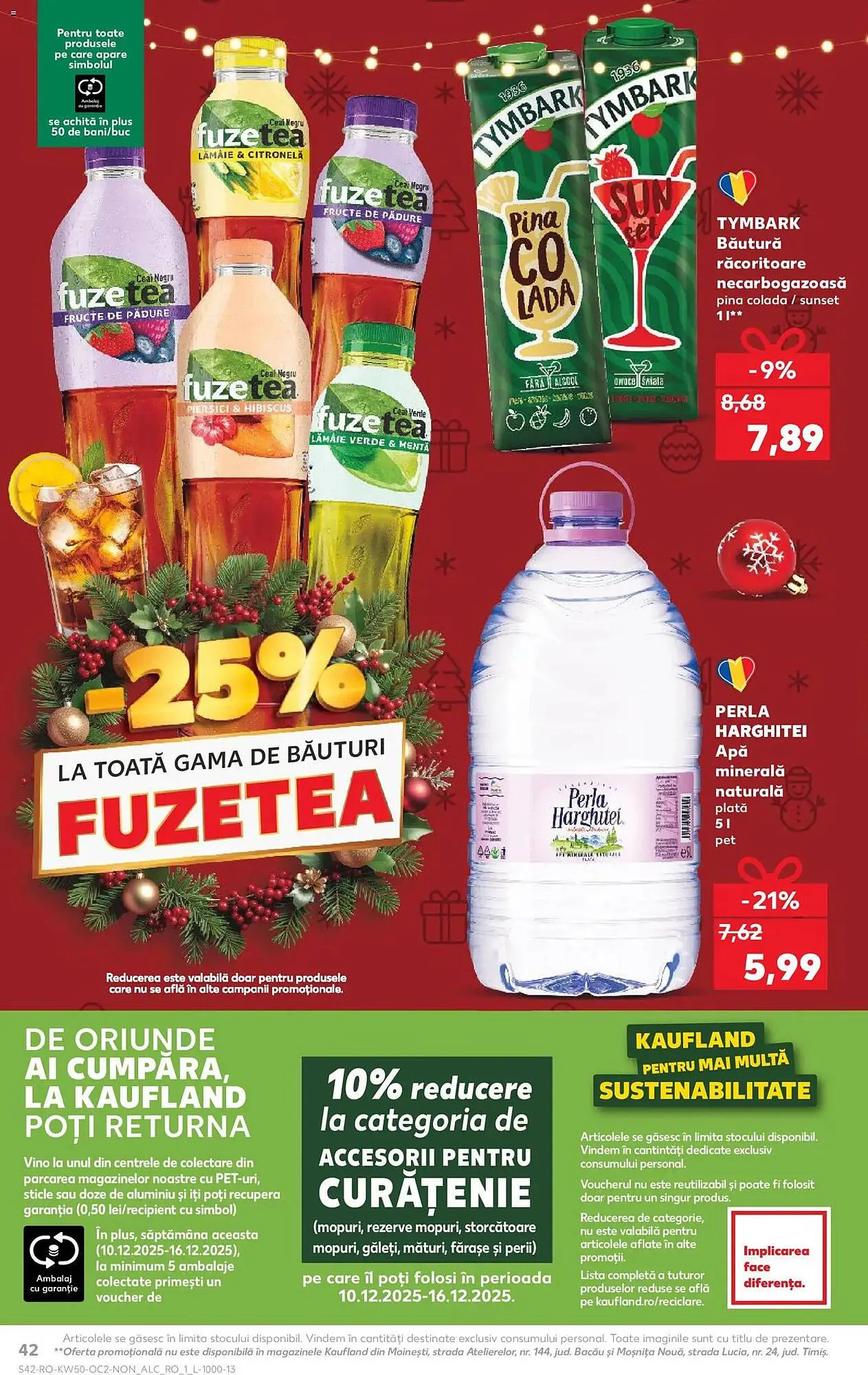 Catalog Catalog Kaufland de la 10 decembrie până la 16 decembrie 2025 - Revista Pagina 42