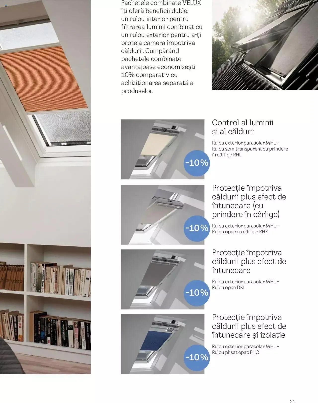 Catalog Velux catalog - Rulouri şi rolete 2023 de la 28 martie până la 31 decembrie 2023 - Revista Pagina 21