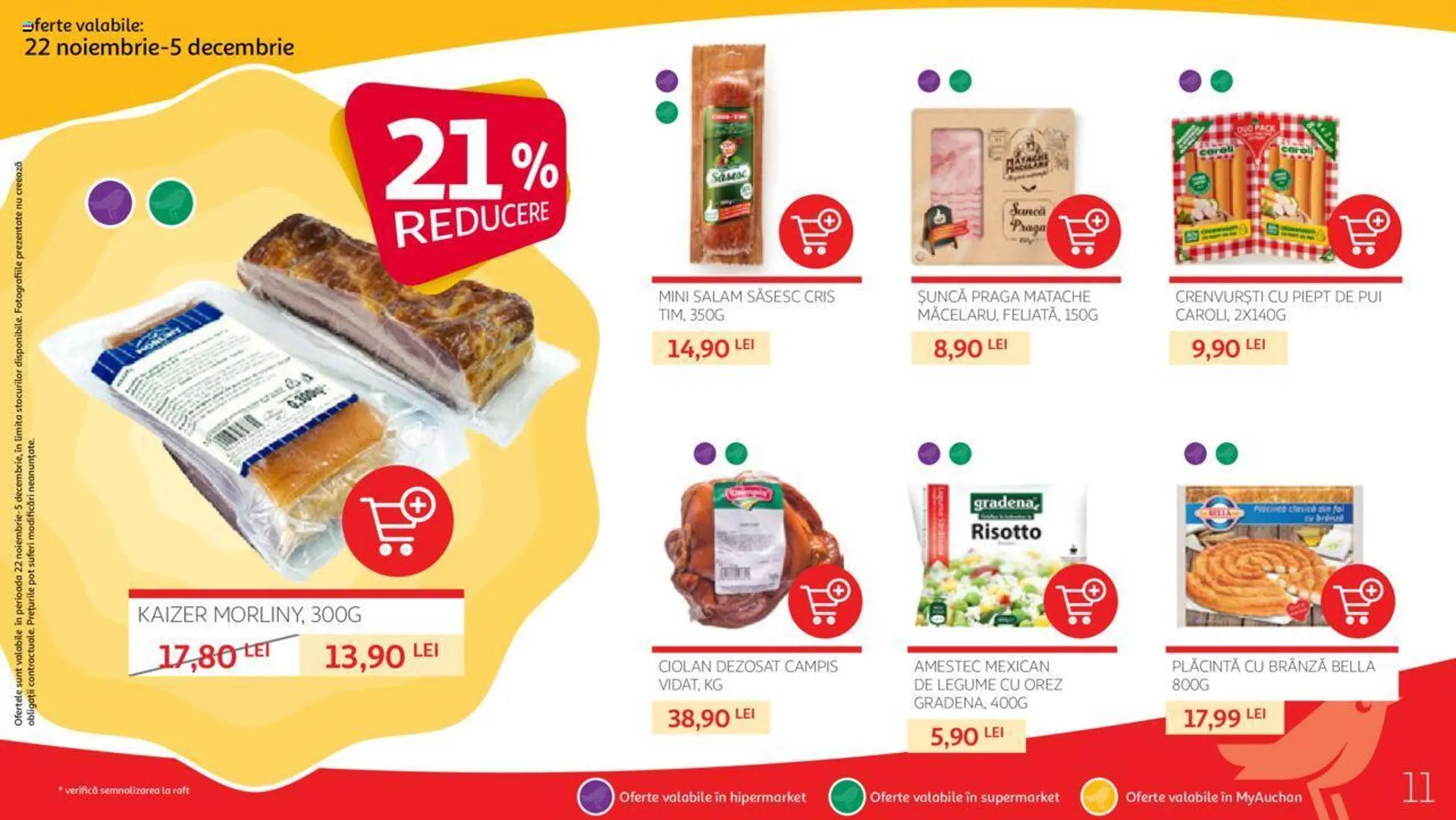 Catalog Auchan catalog de la 22 noiembrie până la 5 decembrie 2023 - Revista Pagina 11