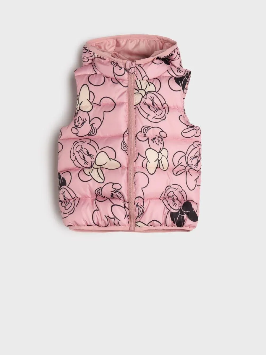 Vestă matlasată Minnie Mouse