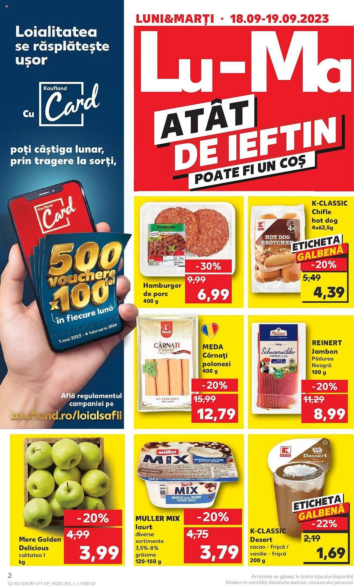 Catalog Kaufland catalog de la 20 septembrie până la 26 septembrie 2023 - Revista Pagina 2