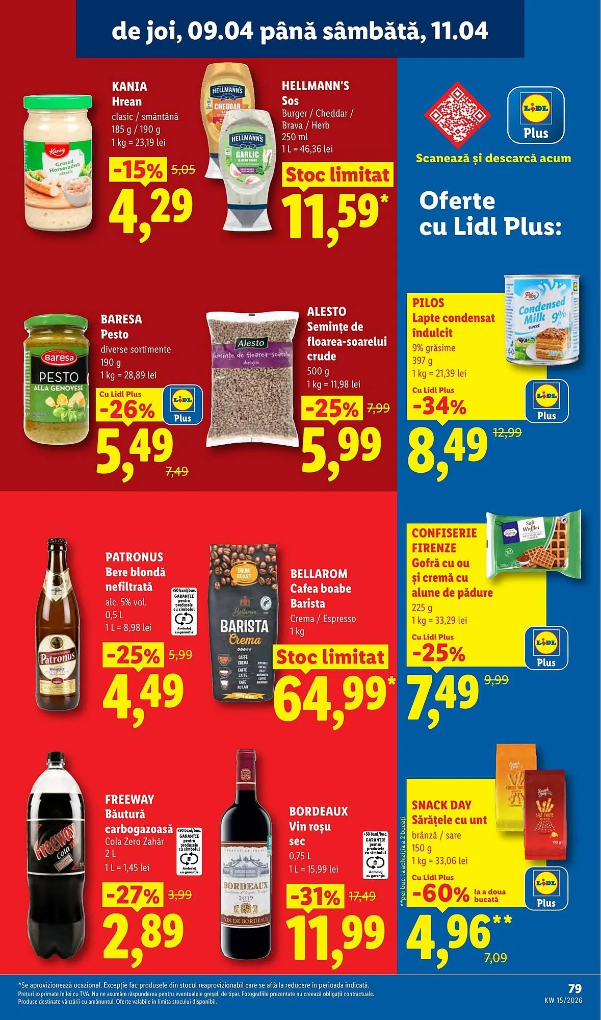 Catalog Catalog Lidl de la 6 aprilie până la 11 aprilie 2026 - Revista Pagina 79