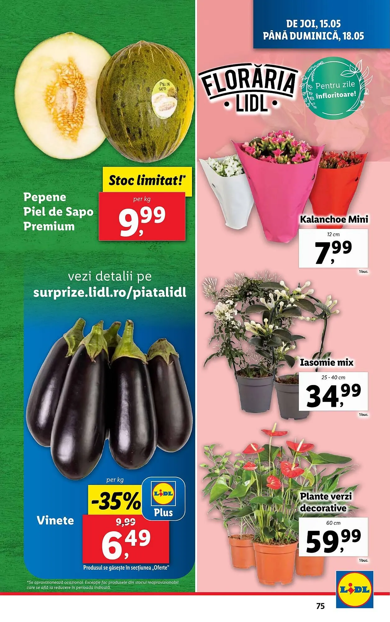 Catalog Catalog Lidl de la 12 mai până la 18 mai 2025 - Revista Pagina 75