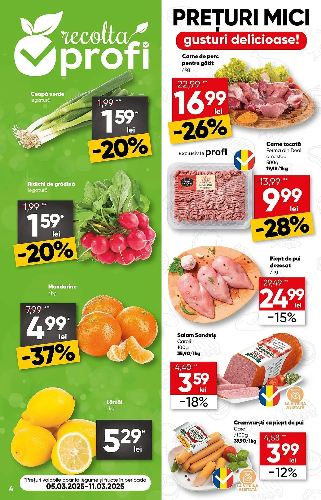 Catalog Catalog PROFI de la 5 martie până la 18 martie 2025 - Revista Pagina 4