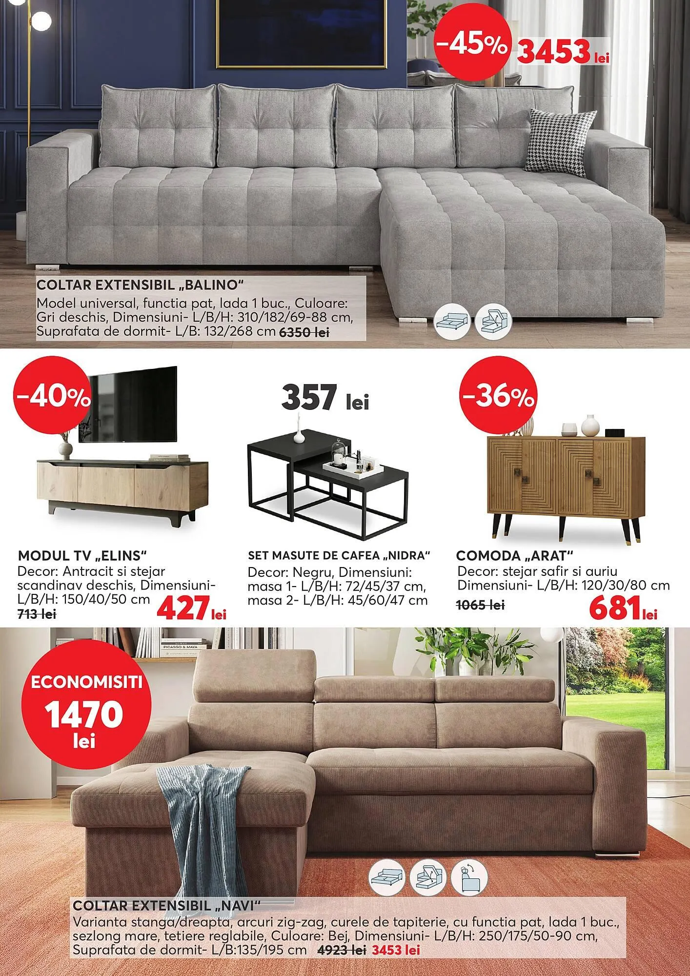 Catalog Catalog Mobila Videnov de la 1 aprilie până la 30 aprilie 2026 - Revista Pagina 5