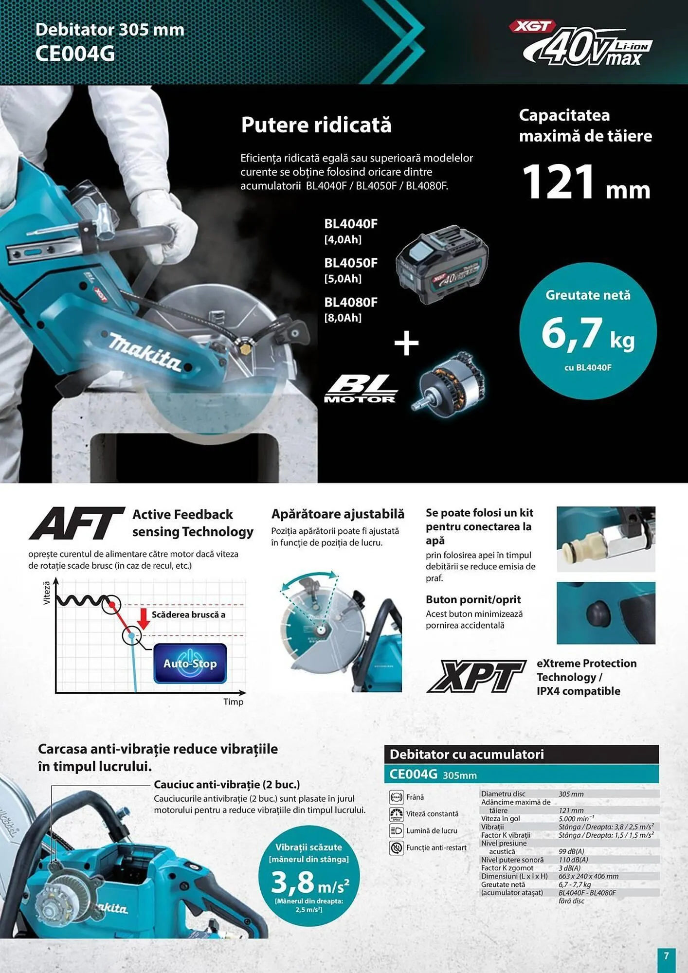 Catalog Catalog Makita de la 7 mai până la 31 decembrie 2025 - Revista Pagina 7