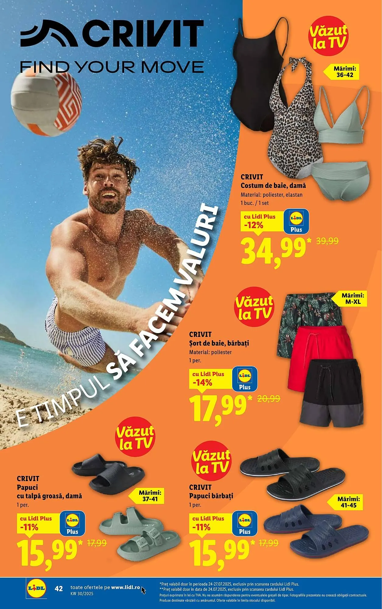 Catalog Catalog Lidl de la 21 iulie până la 27 iulie 2025 - Revista Pagina 42