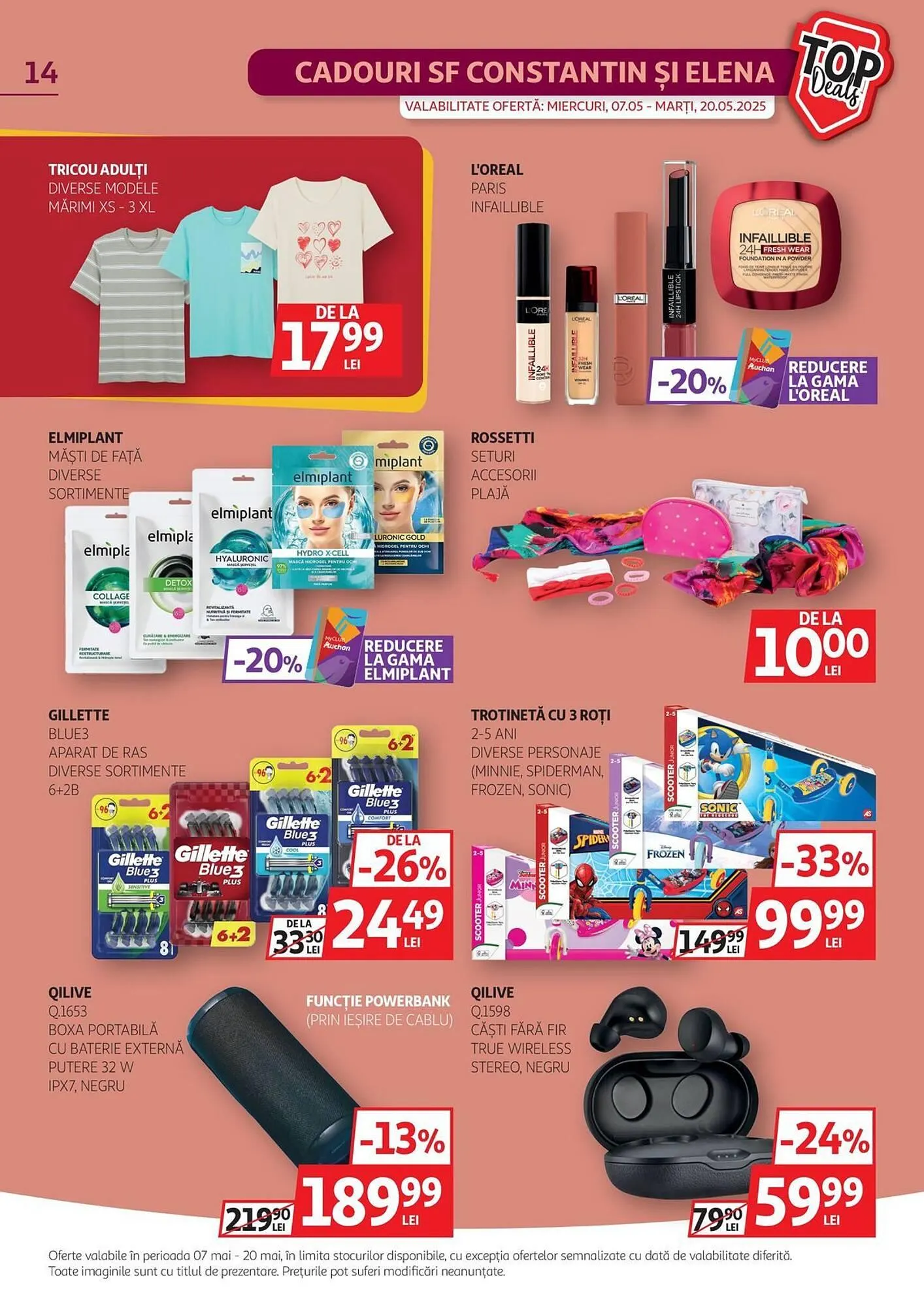 Catalog Catalog Auchan de la 7 mai până la 20 mai 2025 - Revista Pagina 14