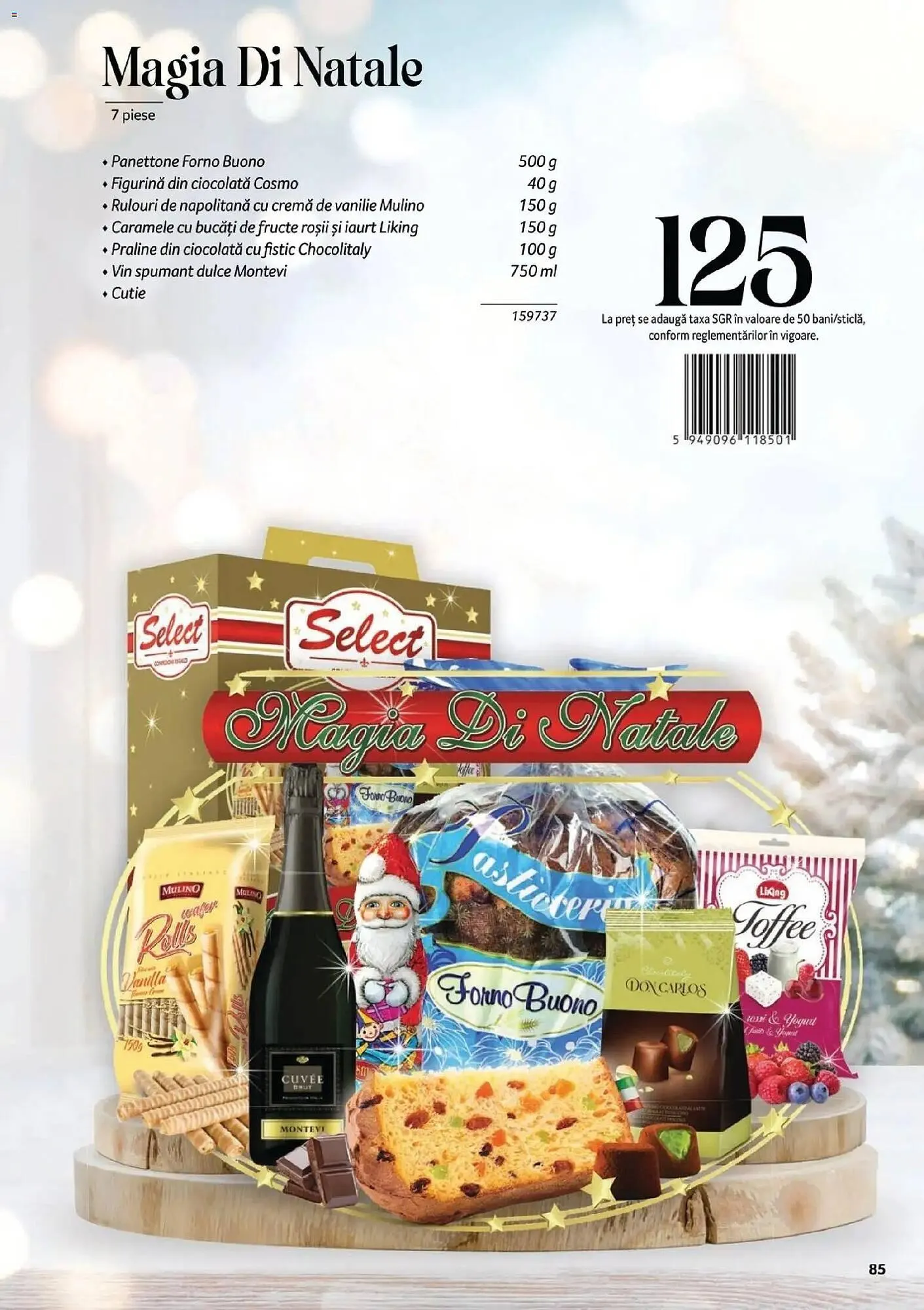 Catalog Catalog Selgros de la 6 noiembrie până la 23 decembrie 2025 - Revista Pagina 85