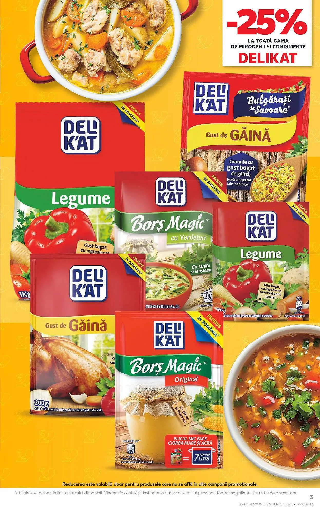 Catalog Catalog Kaufland de la 17 septembrie până la 23 septembrie 2025 - Revista Pagina 3