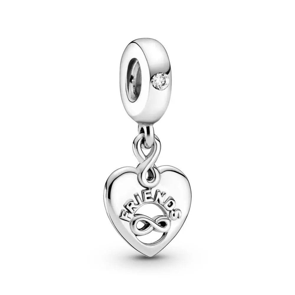 Talisman de tip pandantiv în formă de inimă „Friends Forever”, Pandora