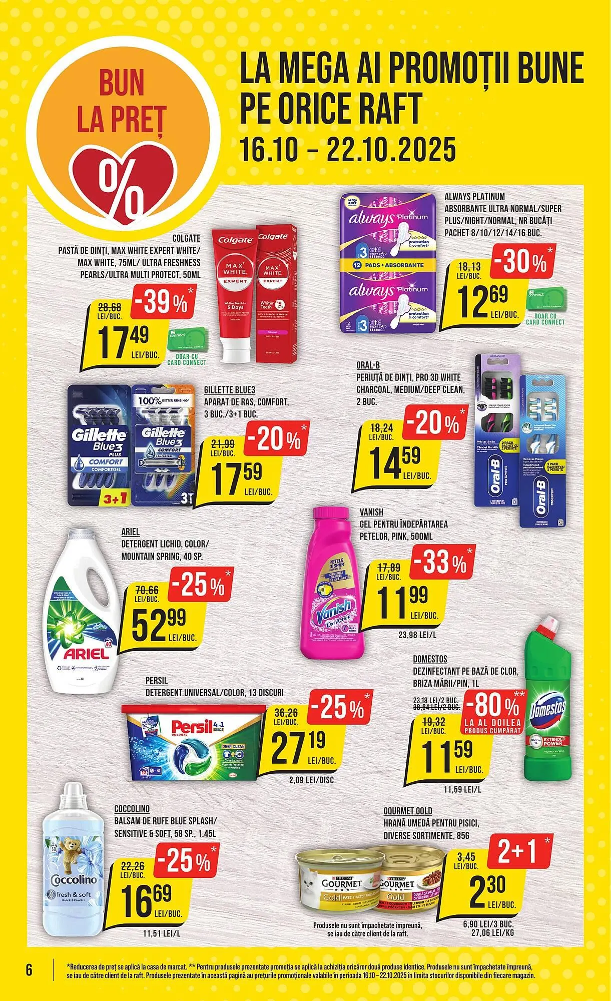 Catalog Catalog Mega Image de la 16 octombrie până la 22 octombrie 2025 - Revista Pagina 6