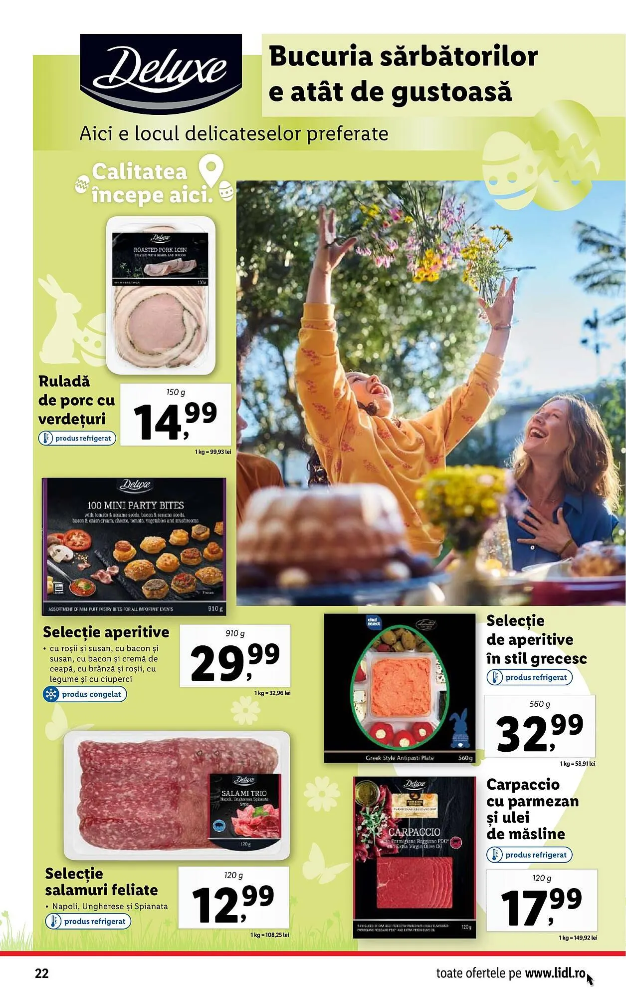 Catalog Catalog Lidl de la 14 aprilie până la 19 aprilie 2025 - Revista Pagina 22