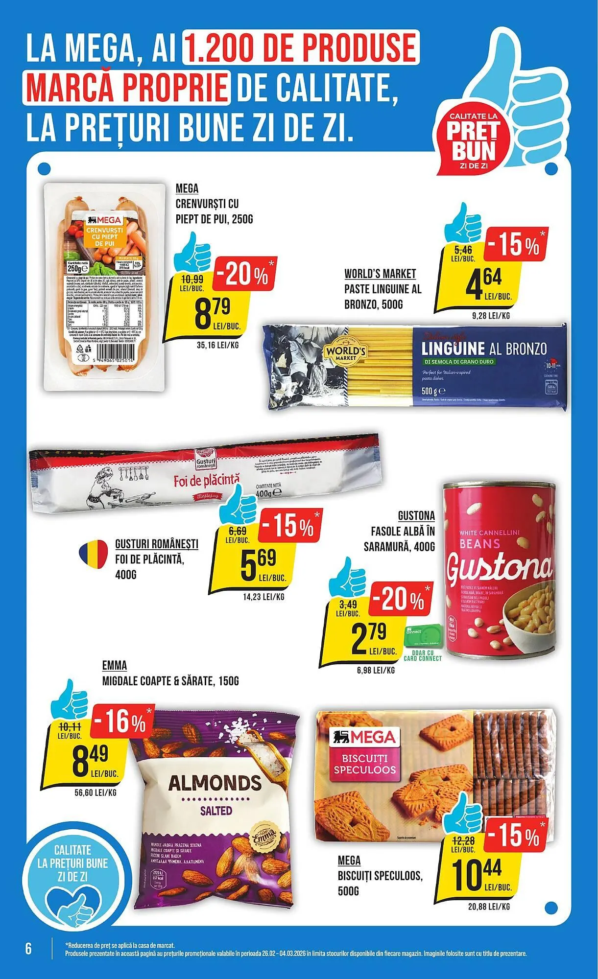 Catalog Catalog Mega Image de la 26 februarie până la 4 martie 2026 - Revista Pagina 6