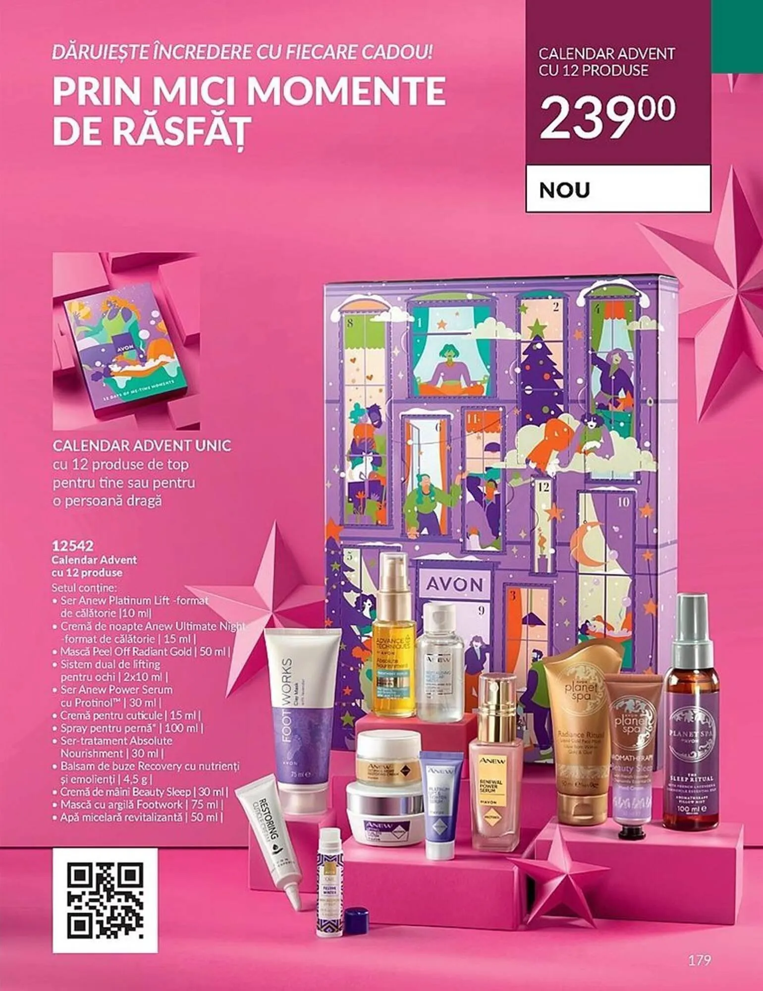 Catalog Avon catalog de la 1 octombrie până la 31 octombrie 2023 - Revista Pagina 179