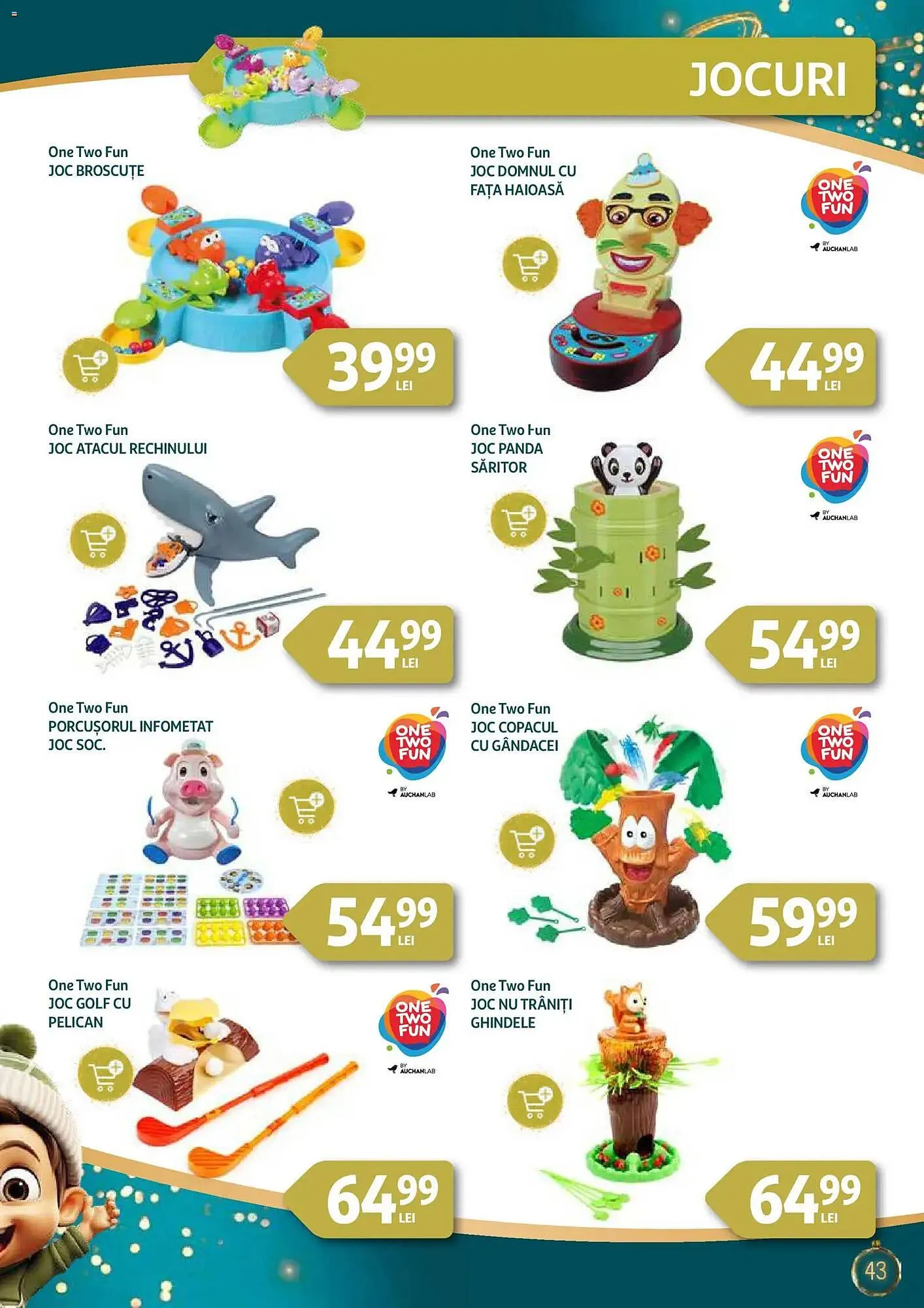 Catalog Catalog Auchan de la 25 noiembrie până la 24 decembrie 2025 - Revista Pagina 43