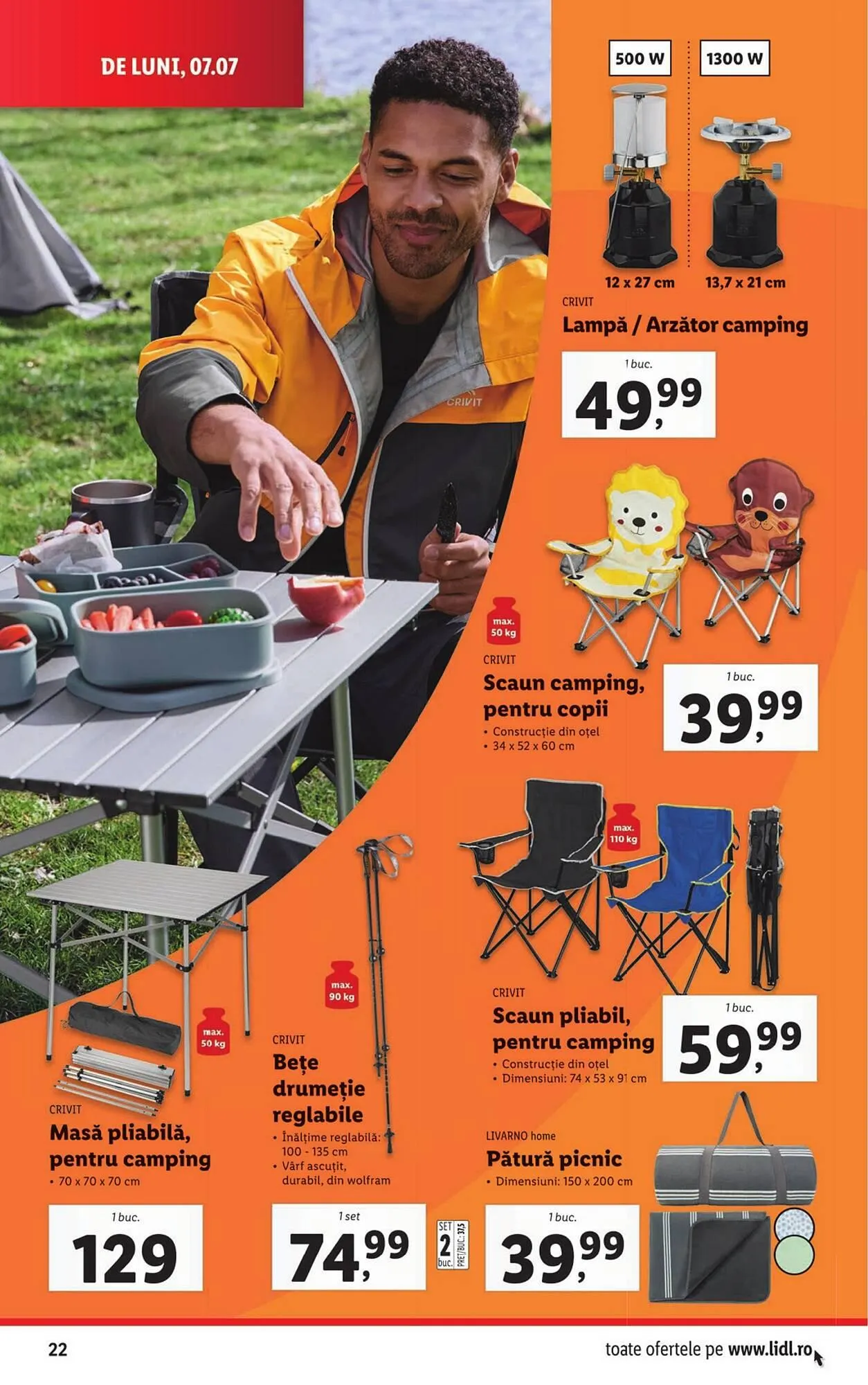 Catalog Catalog Lidl de la 7 iulie până la 13 iulie 2025 - Revista Pagina 22