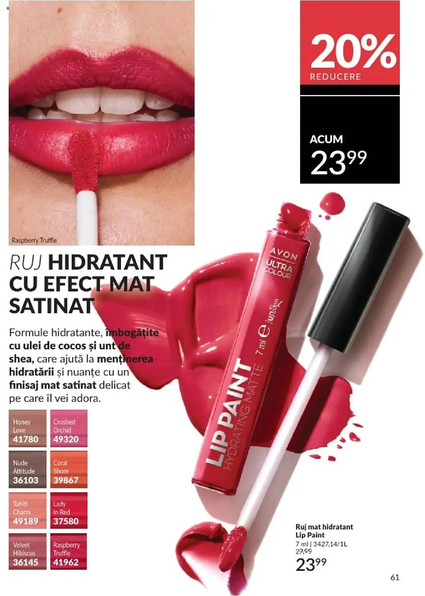 Catalog Catalog Avon de la 1 aprilie până la 30 aprilie 2025 - Revista Pagina 61