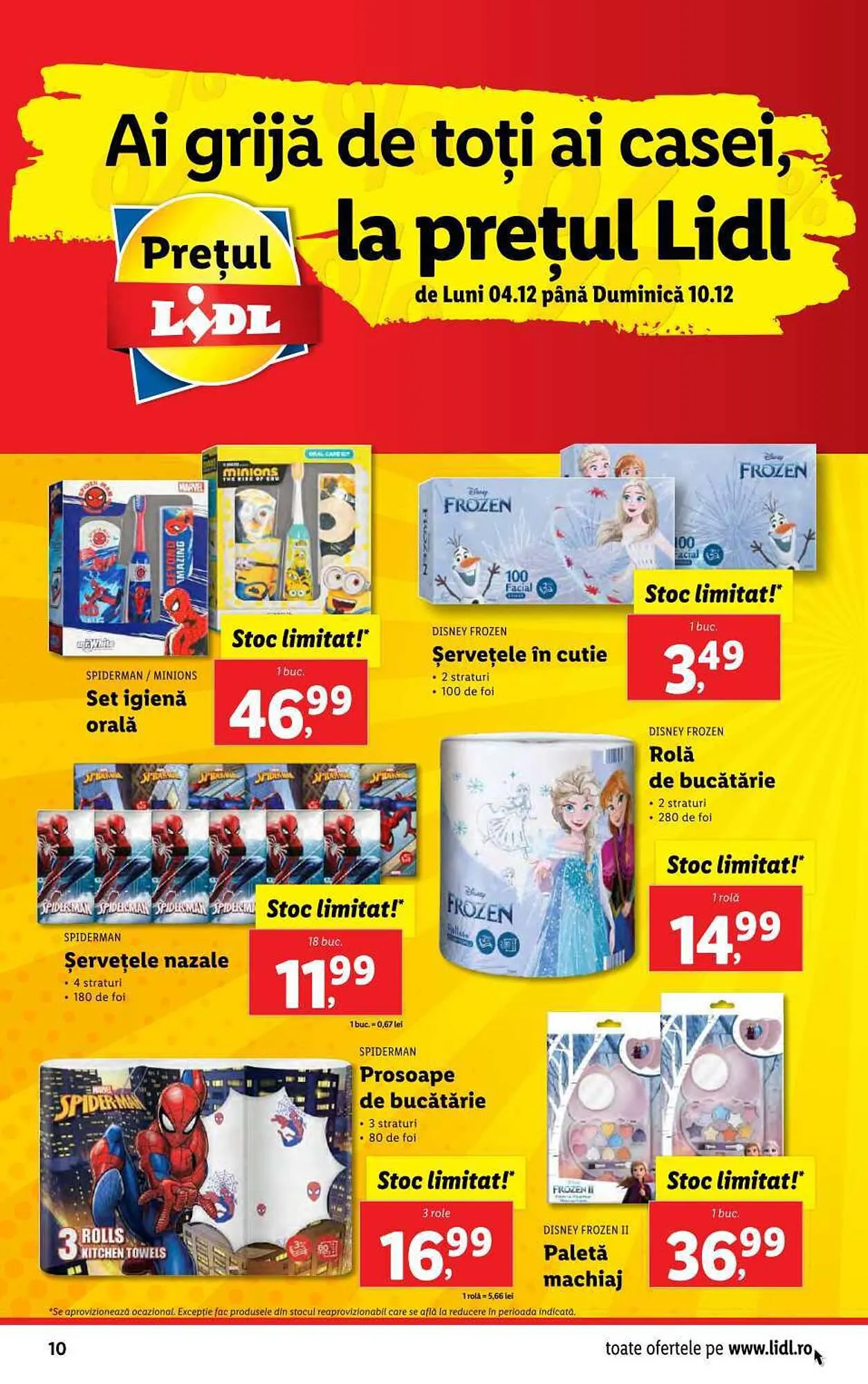 Catalog Lidl catalog de la 4 decembrie până la 10 decembrie 2023 - Revista Pagina 10