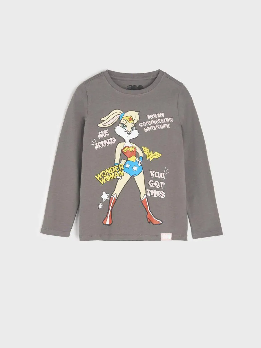 Tricou Looney Tunes cu mânecă lungă