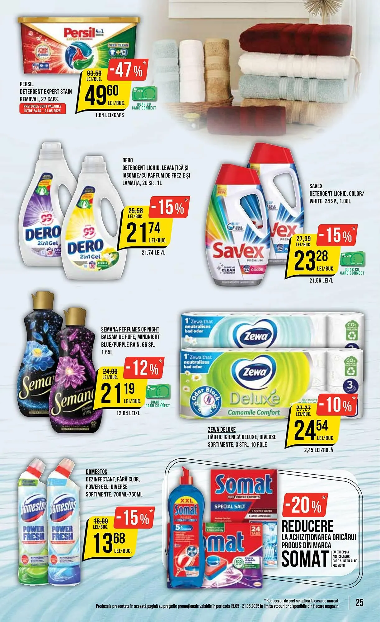 Catalog Catalog Mega Image de la 15 mai până la 21 mai 2025 - Revista Pagina 25