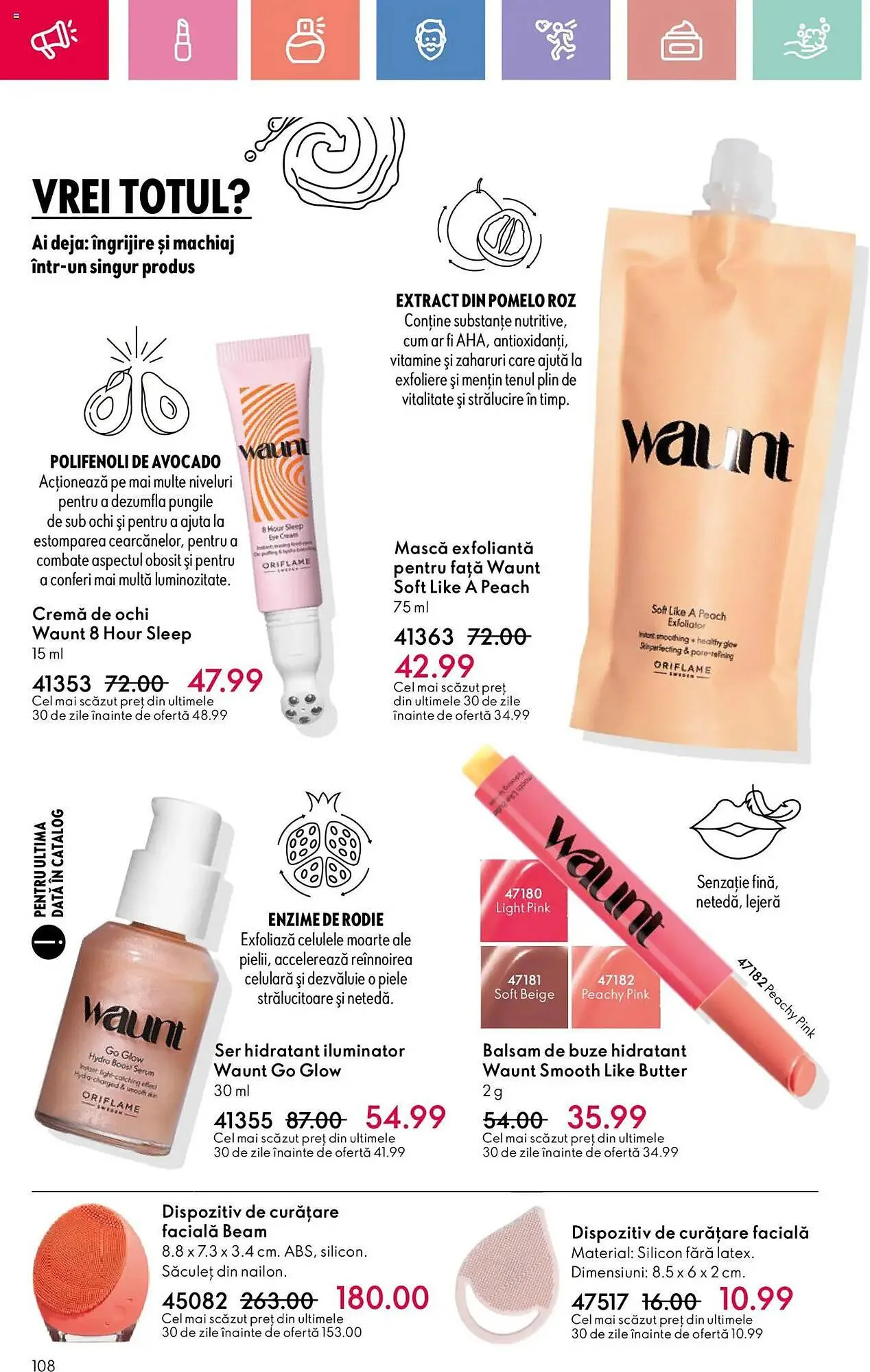 Catalog Catalog Oriflame de la 6 iulie până la 26 iulie 2025 - Revista Pagina 108