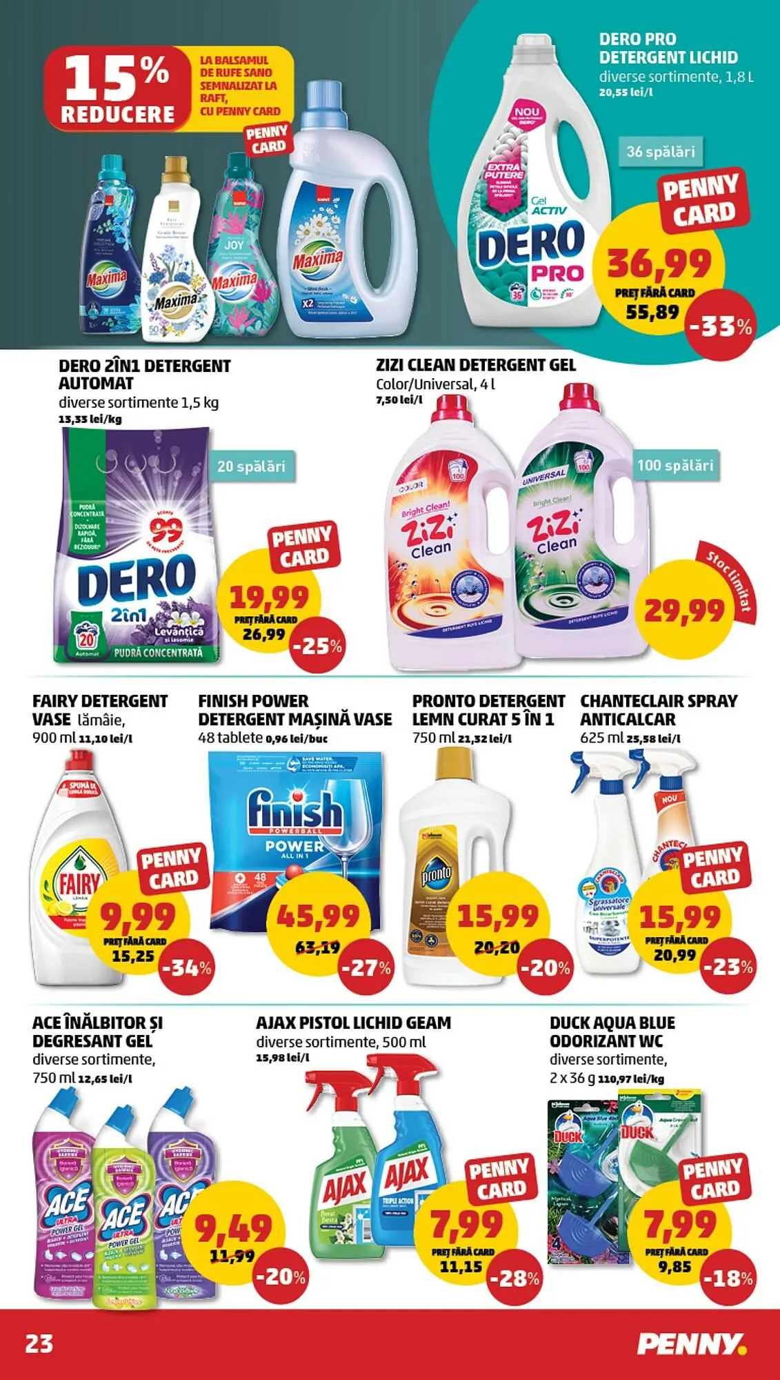 Catalog Catalog Penny de la 19 noiembrie până la 25 noiembrie 2025 - Revista Pagina 23