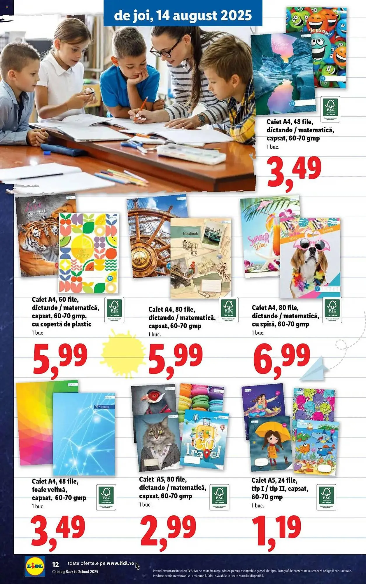 Catalog Catalog Lidl de la 11 august până la 31 august 2025 - Revista Pagina 12