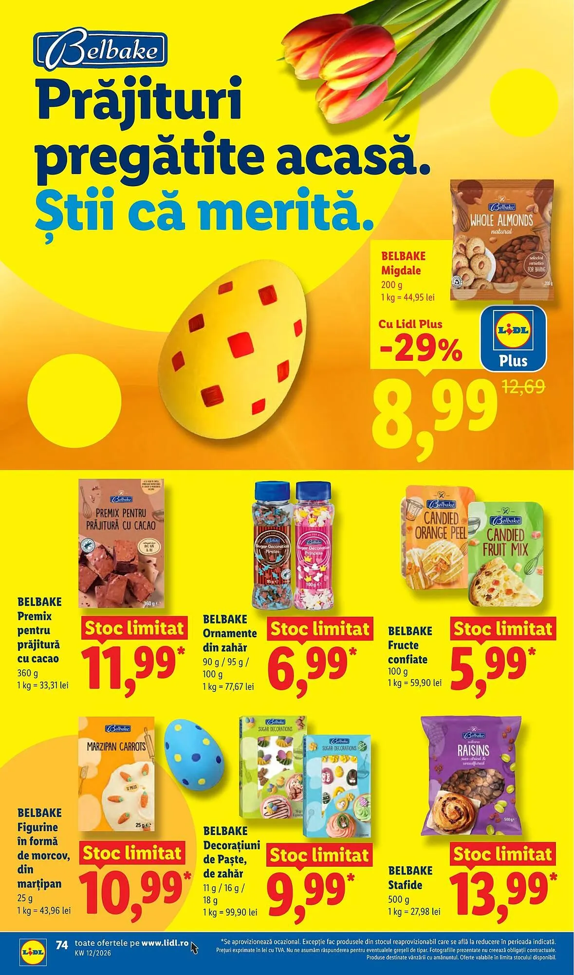 Catalog Catalog Lidl de la 16 martie până la 22 martie 2026 - Revista Pagina 74