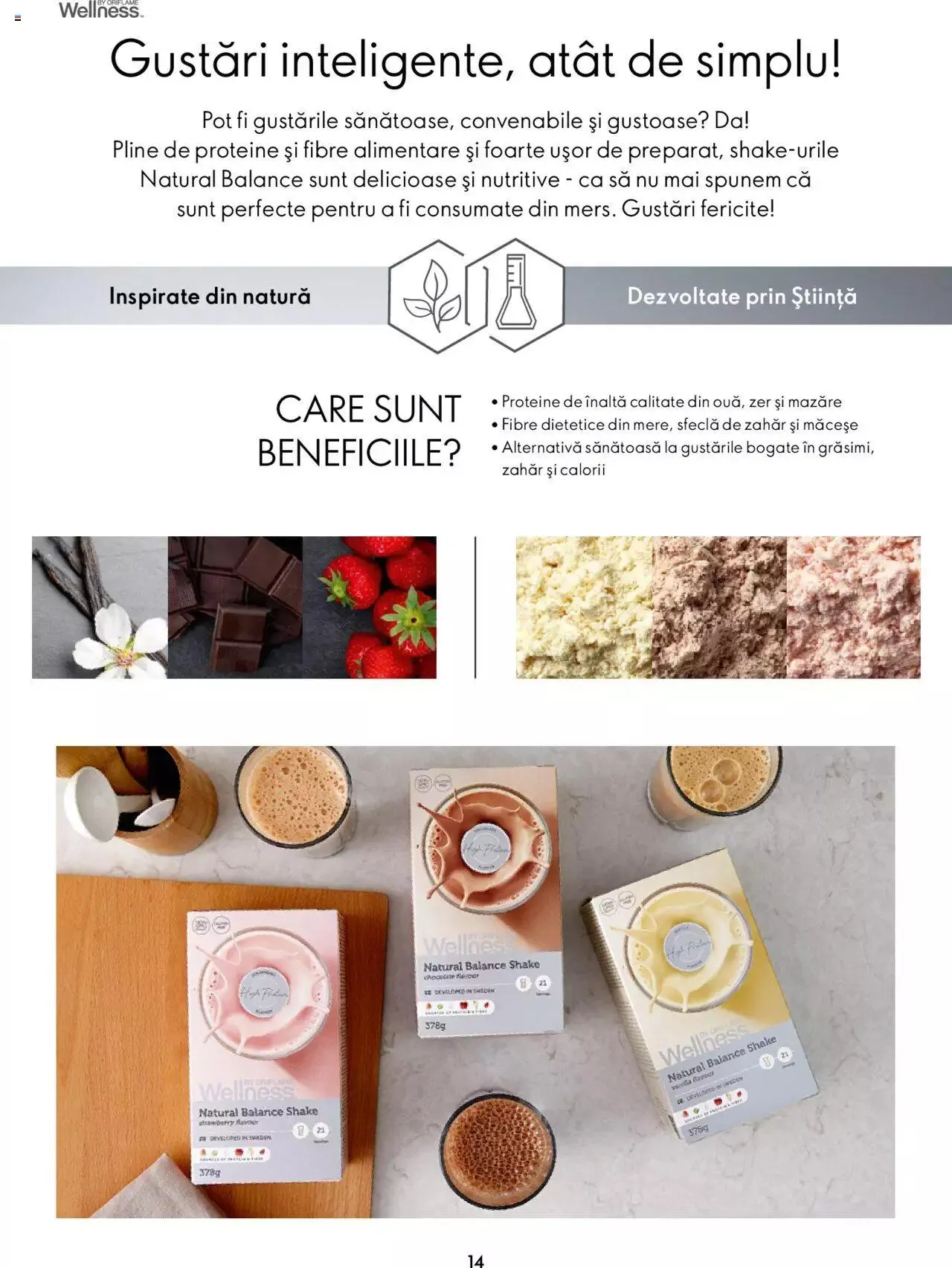 Catalog Oriflame catalog - Wellness de la 3 mai până la 31 decembrie 2023 - Revista Pagina 14