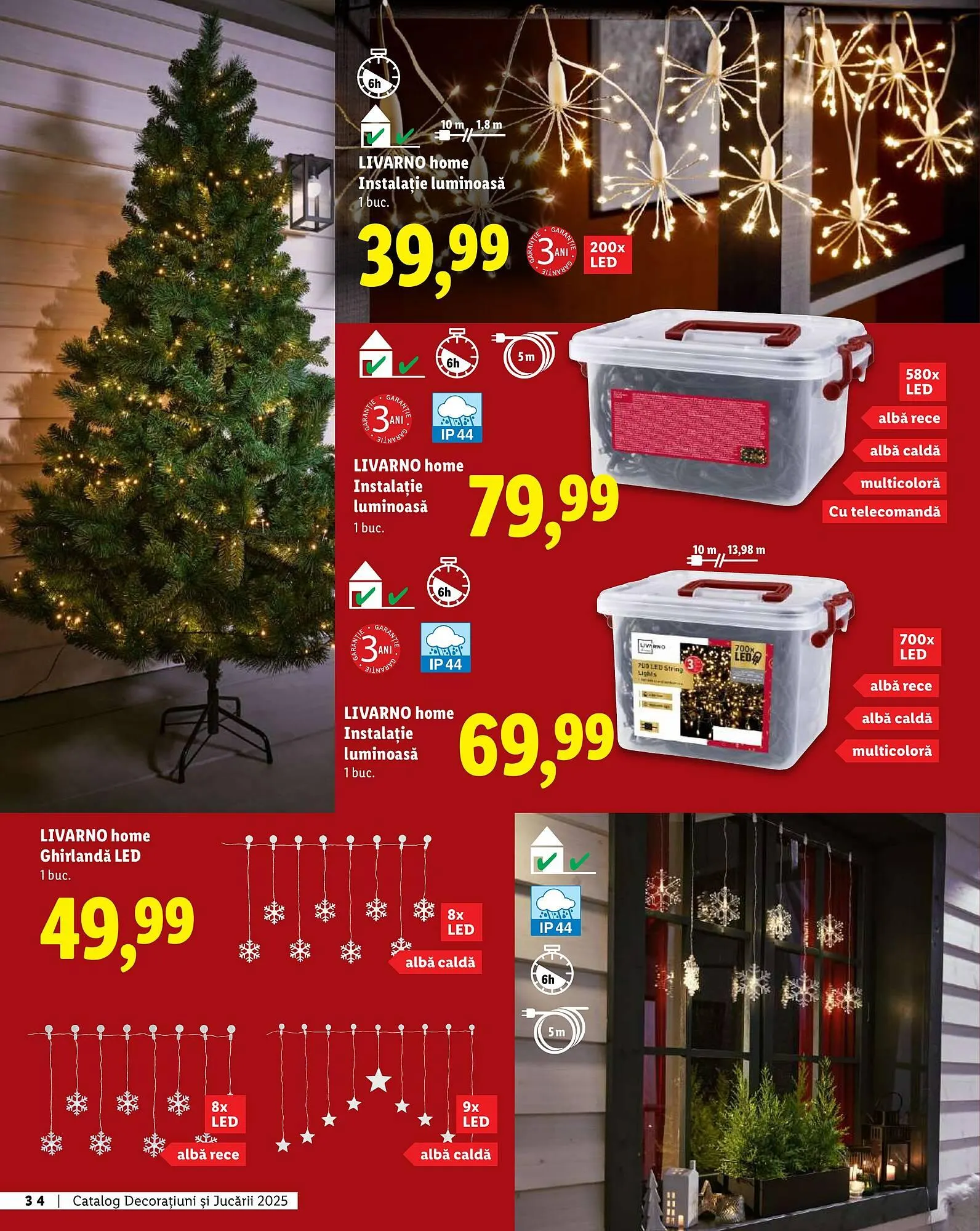 Catalog Catalog Lidl de la 6 noiembrie până la 24 decembrie 2025 - Revista Pagina 34