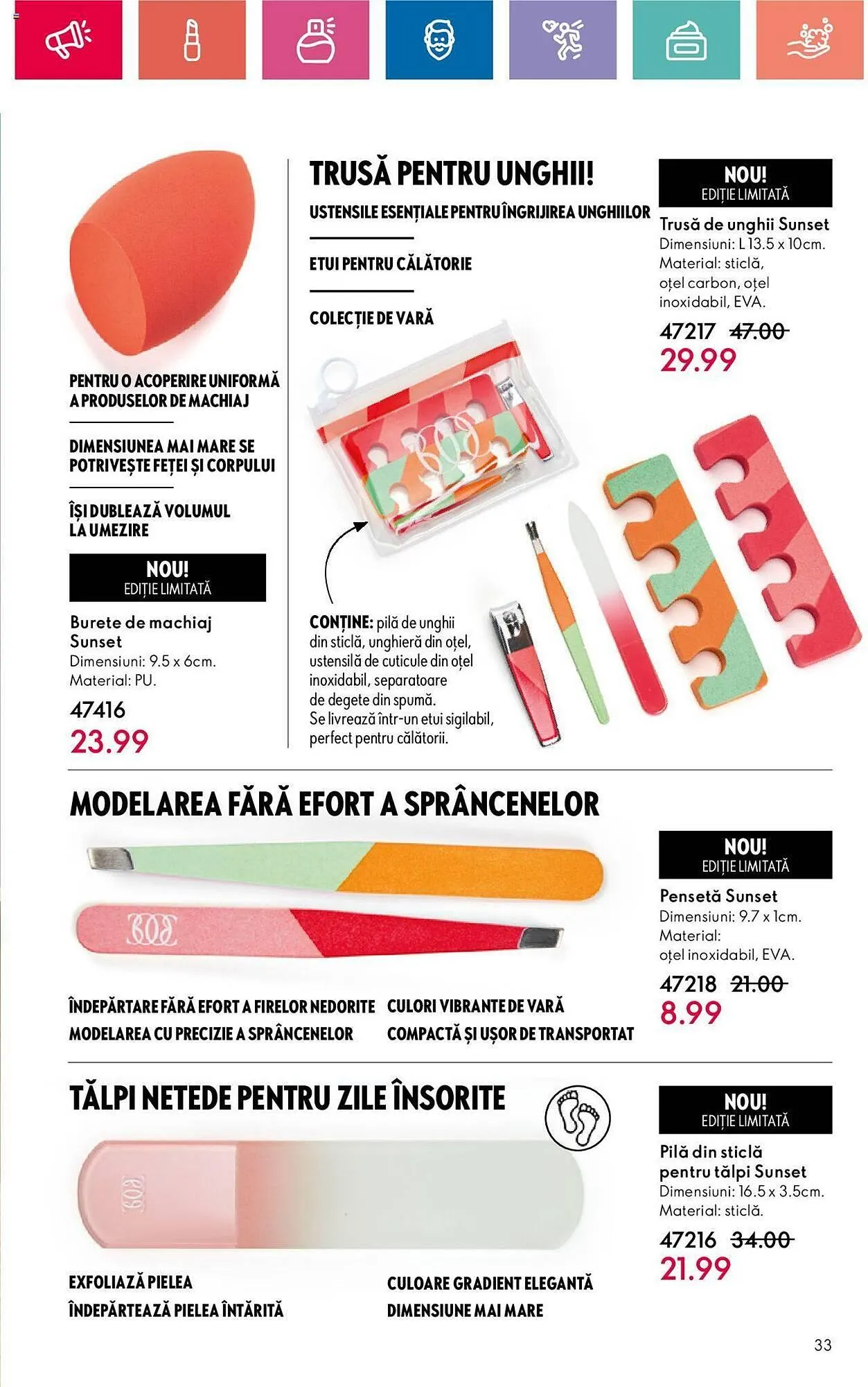 Catalog Oriflame catalog de la 28 mai până la 17 iunie 2024 - Revista Pagina 33