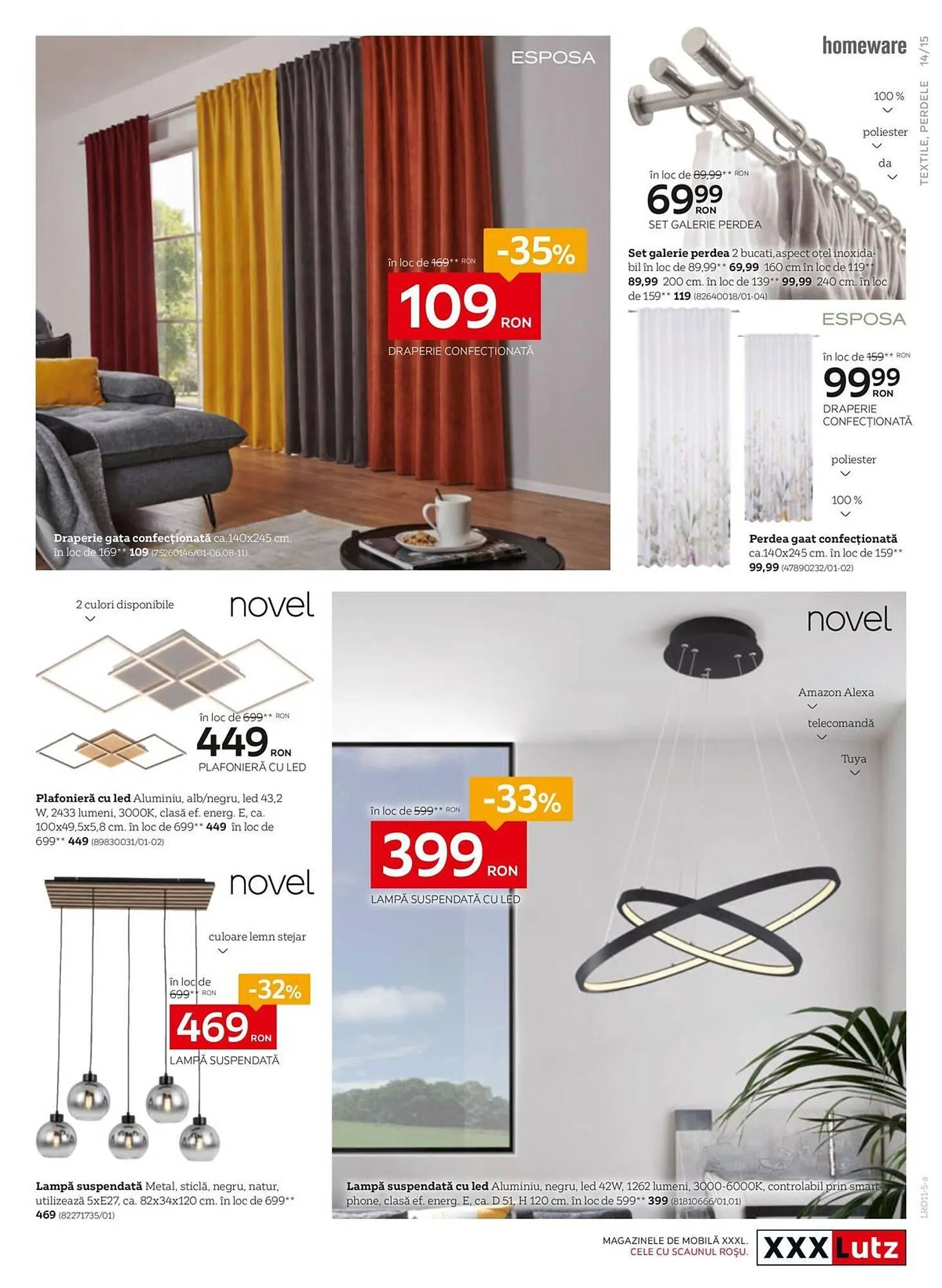 Catalog Catalog XXXLutz de la 6 noiembrie până la 30 noiembrie 2025 - Revista Pagina 15