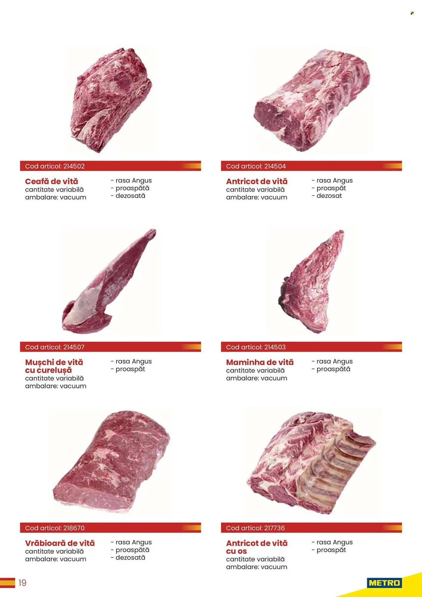 Catalog Catalog Metro de la 30 martie până la 31 decembrie 2026 - Revista Pagina 19