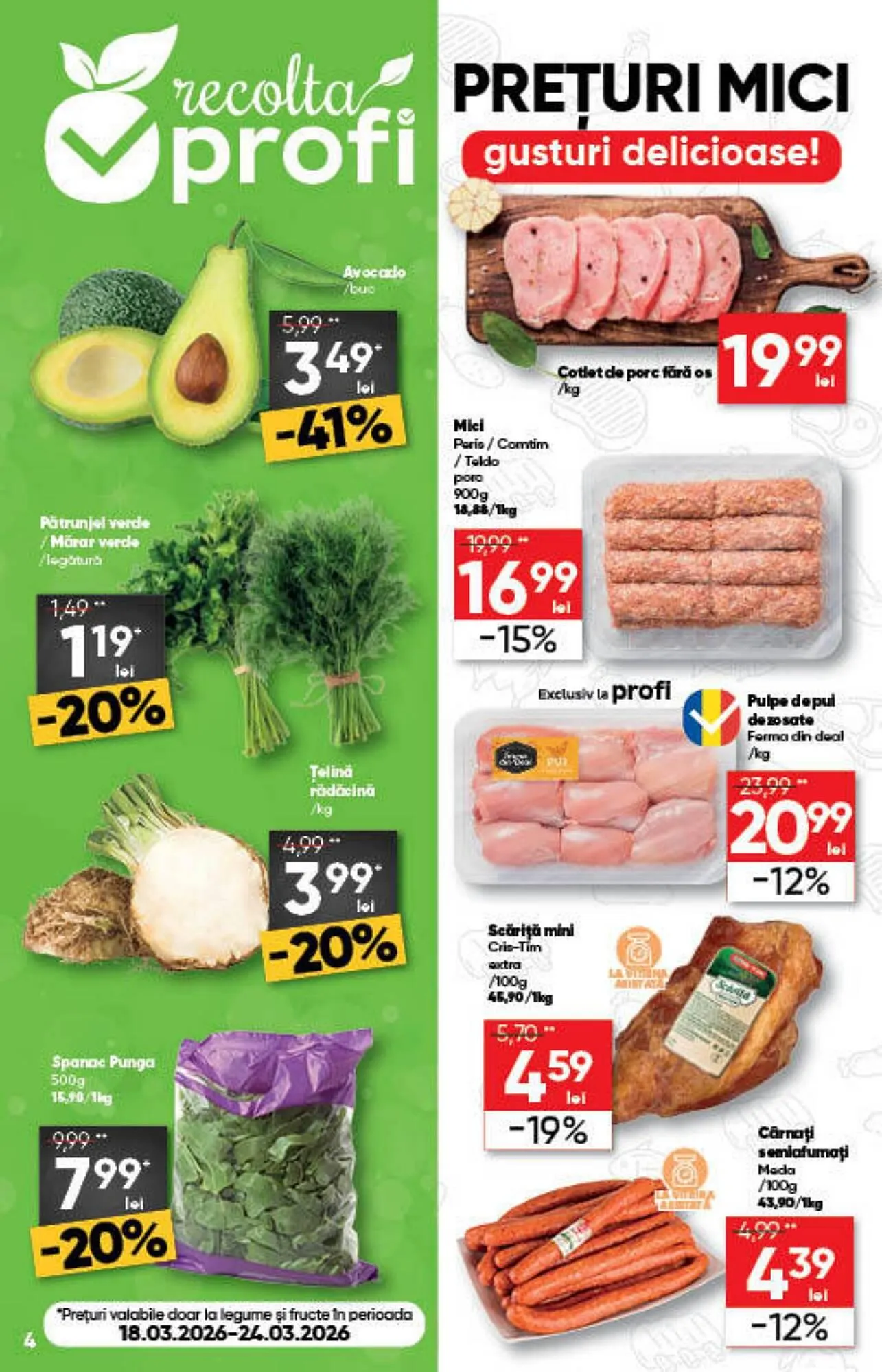 Catalog Catalog PROFI de la 18 martie până la 31 martie 2026 - Revista Pagina 4